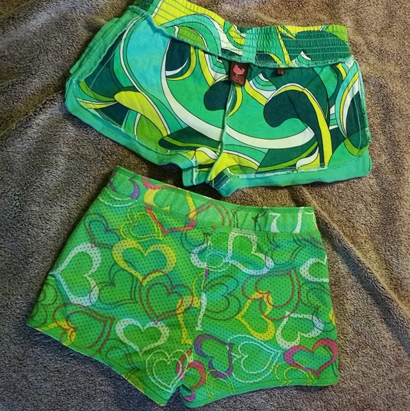 Girls L Reversible & Adjustable Shorts Lot - Picture 6 of 8